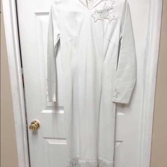 Leather western rodeo queen dress - Picture 2 of 2